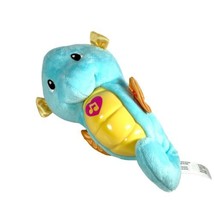 1990 Fisher Price Soothe Glow Seahorse Night Light Musical Plush Stuffed... - $16.62