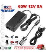 60W 12V 5A Charger Power Supply Adapter Car Cigarette Lighter Socket Con... - £18.87 GBP