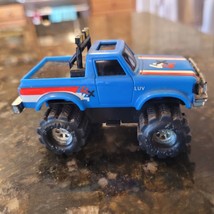 1980s SCHAPER STOMPER BLUE 4X4 CHEVY LUV TRUCK TESTED WORKS - £91.79 GBP