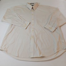 Falcon Bay Comfort Collar Men&#39;s Tan/Beige Cotton Blend Shirt Long Sleeve... - €9,54 EUR