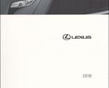 2018 Lexus GX 460 Owner&#39;s Manual Original [Paperback] Lexus - £61.65 GBP