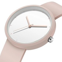 Reloj minimalista para mujer, caja de 41mm con acabado PVD, correa de goma - £19.97 GBP