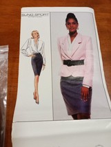 Simplicity Pattern 8851 Woman Jacket /BLOUSE/ Skirt Sz 10 &amp; 12 Uncut - £9.65 GBP