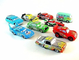 Cars SET*9 Mattel Disney Pixar Cars 1:55 Diecast Car Sammlermodell - £57.67 GBP