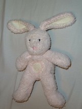 Pottery Barn Kids Stuffed Plush Pink Chamois Bunny Rabbit Baby Girl B EAN Bag 8&quot; - £38.91 GBP