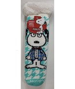 Peanuts Snoopy Women&#39;s Sherpa Lined Non-Slip Slipper Socks Multicolor On... - $343.37 MXN