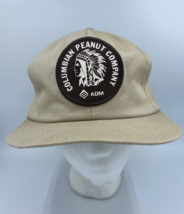 Vtg K-Brand Hat Columbia Peanuts Patch Snapback Comanche Trucker Cap USA MADE - £15.45 GBP