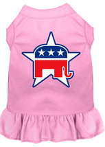 Republican Light Pink 3XL Pet Screen Print Dress - £24.51 GBP