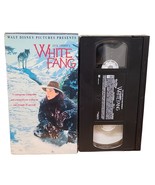 Walt Disney White Fang VHS Tape Jack Londons Movie Adventure - €8,52 EUR