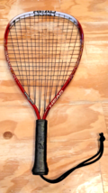 Head Nano Titanium Racquetball Sports Racket 22&quot; Grip Ti Demon Black Red - $30.25