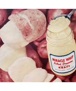 1956 Kraft Miracle Whip Mayonnaise Advertisement Salad Dressing Condimen... - €25,85 EUR