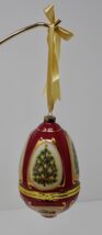 Valerie Parr Hill Mr. Christmas Musical Egg Ornament Trinket Box - €12,70 EUR