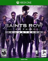 Saints Row: The Third [Remastered] - Microsoft Xbox One XONE XB1 X1 Video Game - $32.63