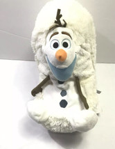 Disney Frozen Olaf Hide Away Pet Pillow Plush Snowman Snaps Closed - £11.64 GBP
