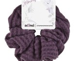 Scunci Jumbo Ribbed Purple Scrunchie Hair Accessories Tamera Mowry New - $10.22