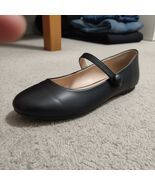 Women&#39;s Mary Jane Flats Adjustable Buckle Strap &amp; Round Toe, Black Napa,... - $62.70 CAD