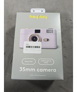 Heyday 35mm Camera with Built-in Flash &amp; Focus Free Soft Purple - £9.45 GBP