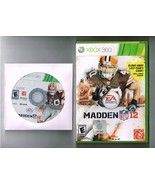 EA Sports Madden NFL 2012 Xbox 360 video Game Disc and Case - $20.89 CAD