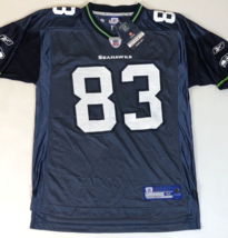 Reebok Seattle Seahawks Deion Branch #83 Football Jersey Medium New w/ Tag - £39.56 GBP