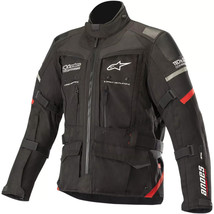 Alpinestars Andes Pro Drystar Jacket - Black/Red  3207119-13-L Tech-Air  Large L - $237.59