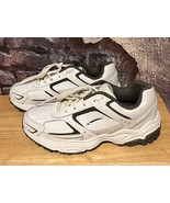 LA Gear Mens Circuit Sneakers White LA15032M-3 Leather Mid Top Lace Up S... - $38.32 CAD