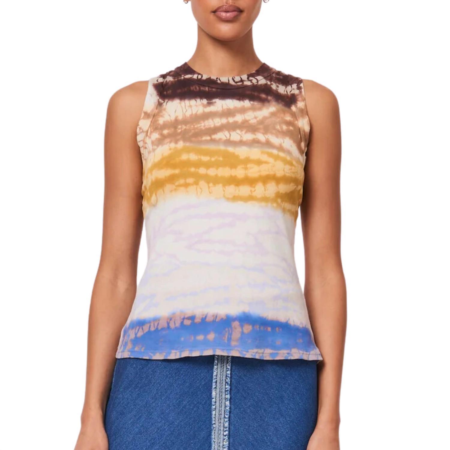 Raquel Allegra leigh tank top in rainbow