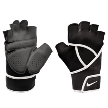 Nike Women&#39;s Gym Premium Fitness Gloves Sports Gloves Training Black AC4231-010 - £42.37 GBP