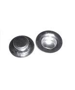 2 pc, 5/8 inch push on pal cap nuts roller shafts Axle Caps Wheel Retain... - $3.41 CAD