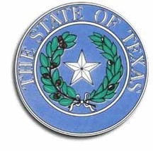 Texas - 3.5&quot; State Seal - $56.31 MXN