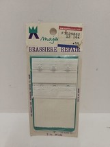 Vtg Brassiere Repair Kit Sewn in 3.5 Inch Length Adjustable Bra Hook Rep... - $5.90