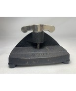 Vintage Single Paper Hole Punch Saber Sales Co. Twirlit Cast Iron Model ... - $305.88 MXN