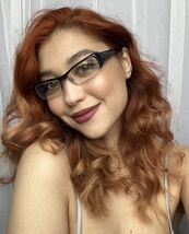 Vintage ALAIN MIKLI A63625 52mm Black Semi-Rimless Women's Eyeglasses Frame - $347.99