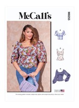 McCalls Sewing Pattern M8255 R11417 Top Blouse Shirt Womens Size 18W-24W - £9.12 GBP