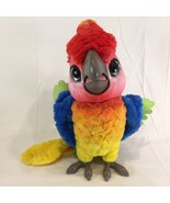 FurReal Rock-A-Too The Show Bird Interactive Plush Fur Real Parrot Rainbow Talk - $40.57