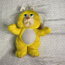 Vintage Wuzzles Butter Bear 1984 Hasbro Softies Plush Stuffed Animal Toy... - $22.44