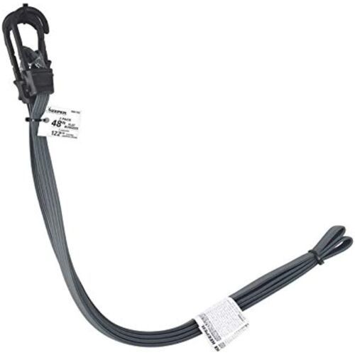 Keeper Black Flat Bungee Cord 48 in. L x 0.315 in. 1 pk - Case of: 1; Ea... - $20.73