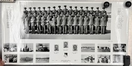 Lackland Air Force Base Texas Feb 1964 Office Training School Photo Rolled - £49.64 GBP