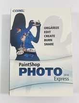 Corel PaintShop Photo Express 2010  Software For Microsoft Windows XP, W... - $28.93