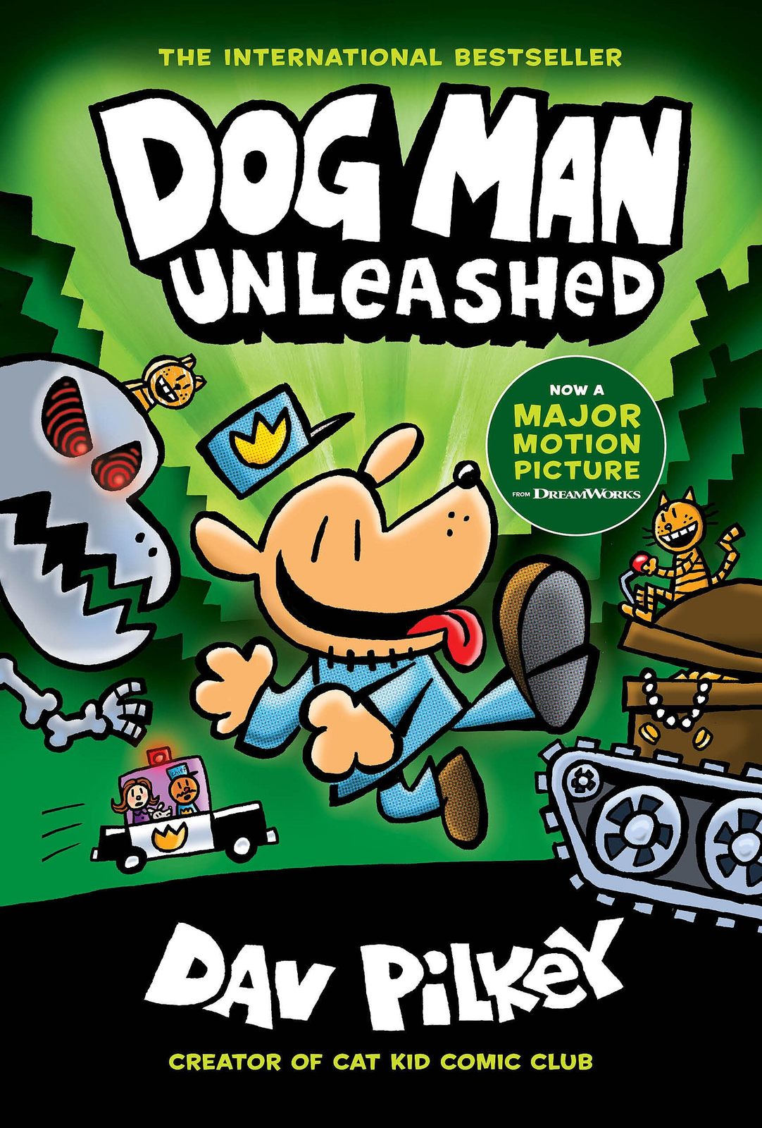 Dog Man Unleashed: A Graphic Novel (Dog Man #2): From the Creator of Cap... - $2.18