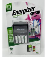 Energizer Recharge Value Battery Charger CHVCMWB-6 Kit 4 AA &amp; 2 AAA UPN-... - $39.59