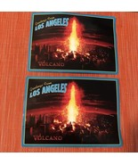 Volcano Movie Postcards (2) 1997 Greetings from LA Tommy Lee Jones Anne ... - £7.58 GBP