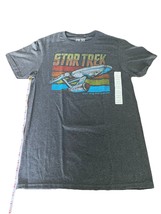 NWOT Vintage Style Star Trek Enterprise Color Licorice Size Small Tee Shirt - $19.79