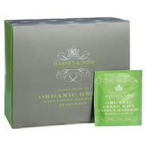 Harney &amp; Sons Organic Green with Citrus and Ginkgo tea teabags - 50 count - £12.69 GBP