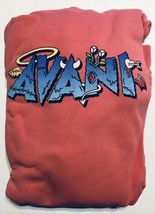 Fanjoy Avani Graffiti Hoodie Color Coral Size Medium - $31.68