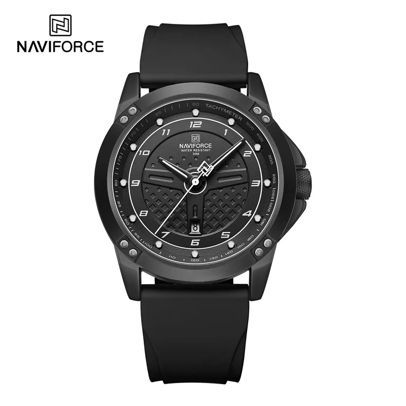      Men&#39;s Quartz Wristwatch Silicone Strap Waterproof Sports Luxury Business Ma - £26.54 GBP