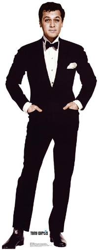 Tony Curtis Lifesize Cardboard Standup Cutout Standee Some Like It Hot Tuxedo  - $49.99