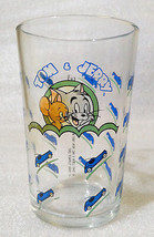 TOM &amp; JERRY ✱ Rare Vintage Water Cup Hanna Barbera 1988 Collection Glass #2 - £18.37 GBP