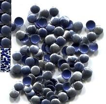 Round Smooth Nailheads 3mm Hot Fix Silver Blue 144 Pc 1 Gross - £4.53 GBP
