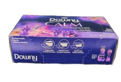 Downy Infusions CALM Dryer Sheets Lavender & Vanilla Bean 90 Count New Sealed  Item image 5