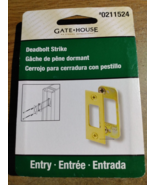 *GATEHOUSE #0211524 Deadbolt Strike Entry NEW Dead Bolt Door Home Care R... - $2.37 CAD